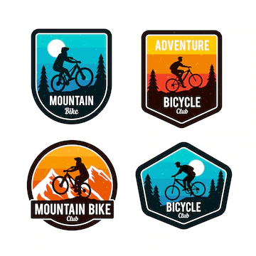 logos de bicis de montaña